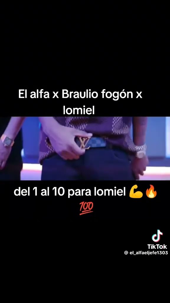 El alfa x Braulio fogón x lomiiel -  De tiguere (video oficial 